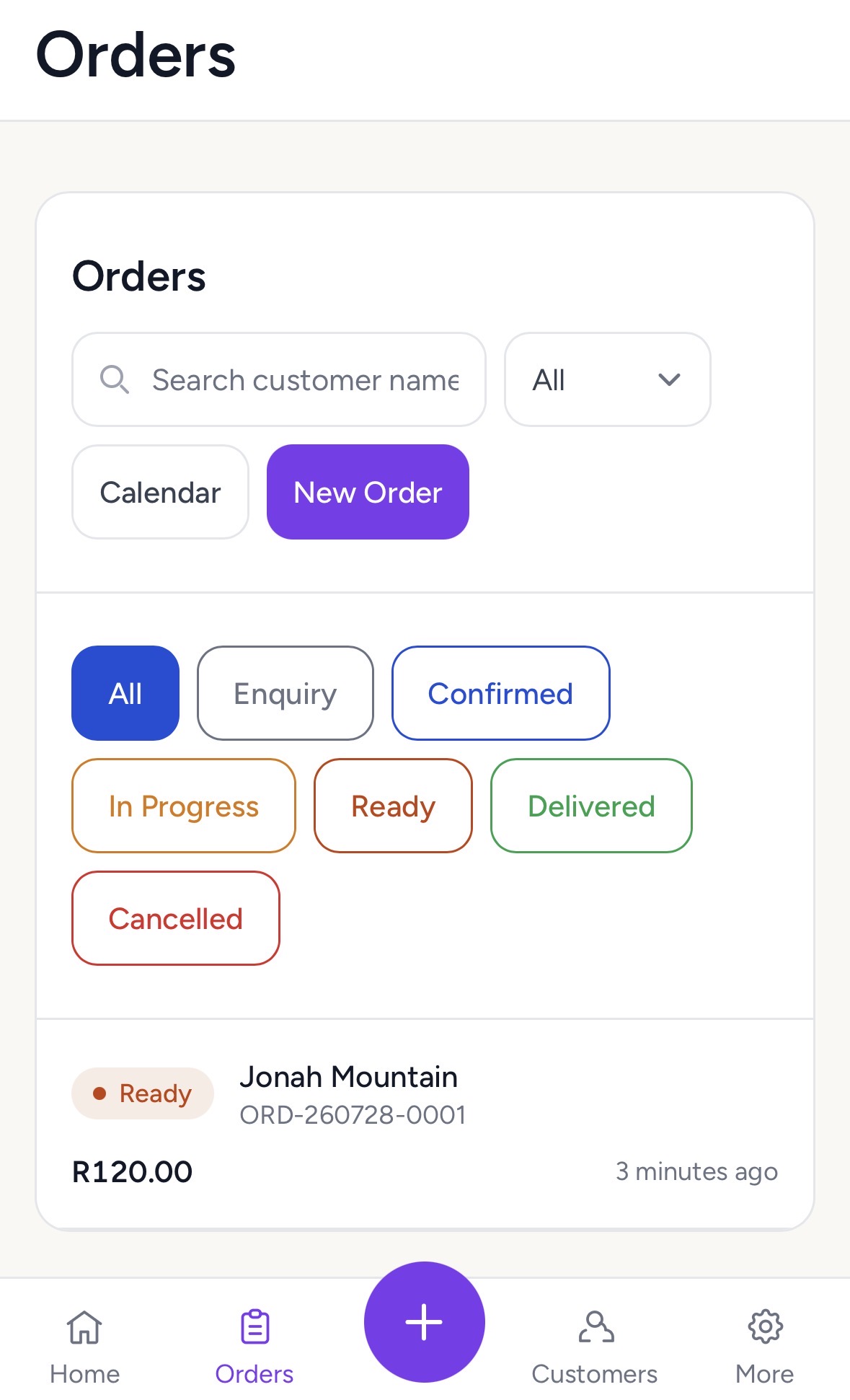 Order Management